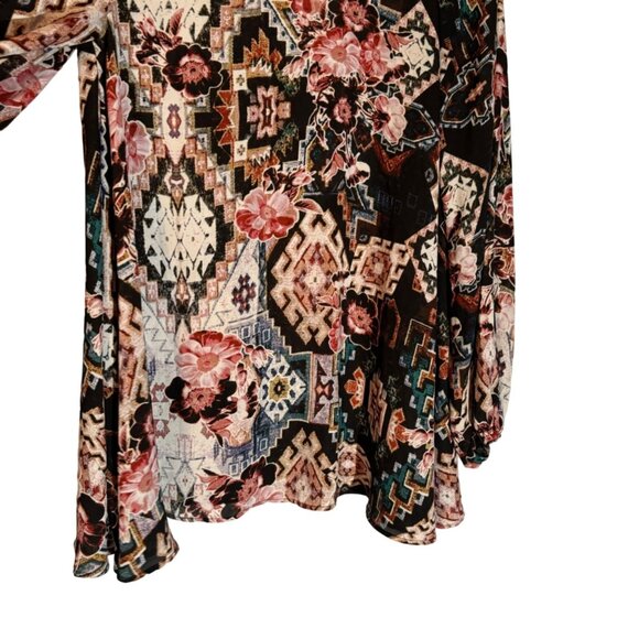 Show Me Your Mumu Women's Floral Boho Blouse Size M - Picture 9 of 12